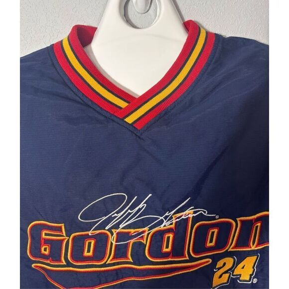 NASCAR Jeff Gordon #24: Chase Authentics Nylon Pullover Pre-Owned SIZE 2XL XXL - Picture 4 of 9